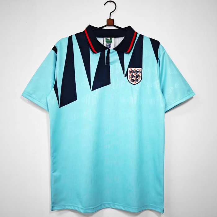 1992 England Third Retro Soccer Jersey