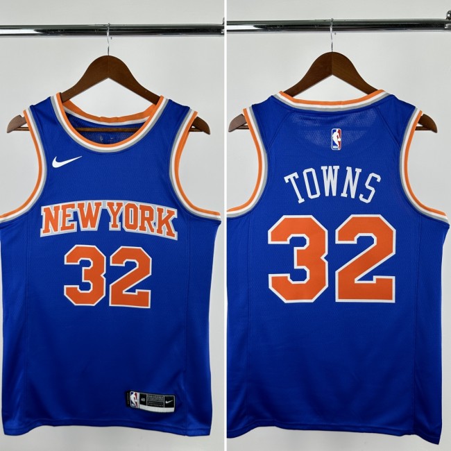 24-25 KNICKS Top Quality Hot Pressing NBA Jersey