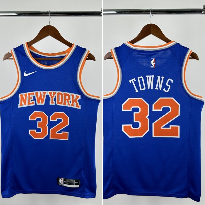 24-25 KNICKS Top Quality Hot Pressing NBA Jersey