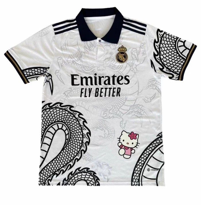 23-24 RMA Special Edition White Fans Training Shirts