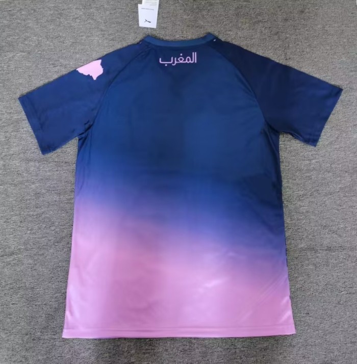 25-26 Morocco Royal Blue Special Edition Fans Soccer Jersey