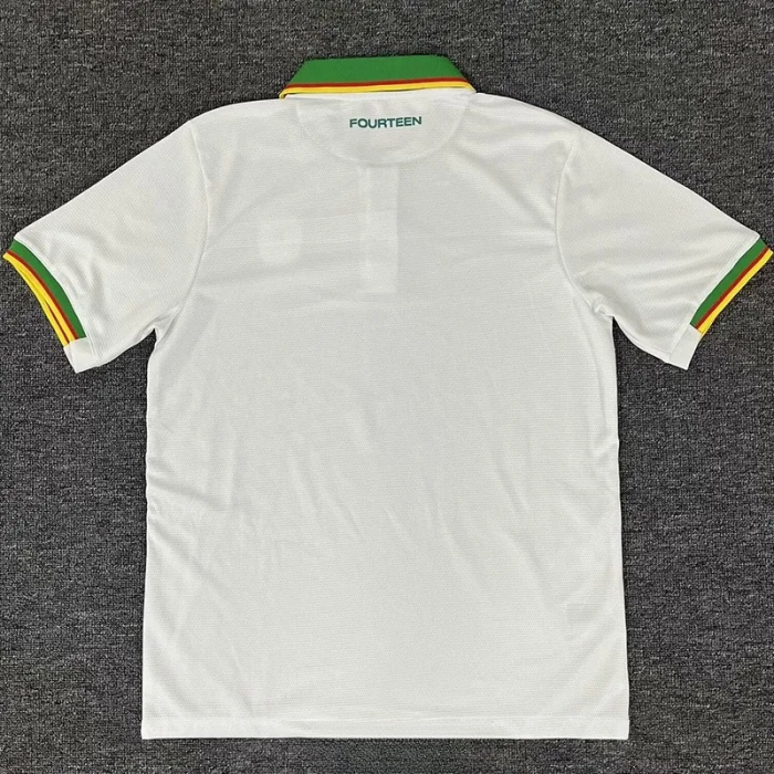 25-26 Cameroon White Polo Short Sleeve (有领)