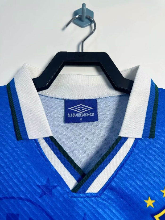 1996 Brazil Away Retro Soccer Jersey