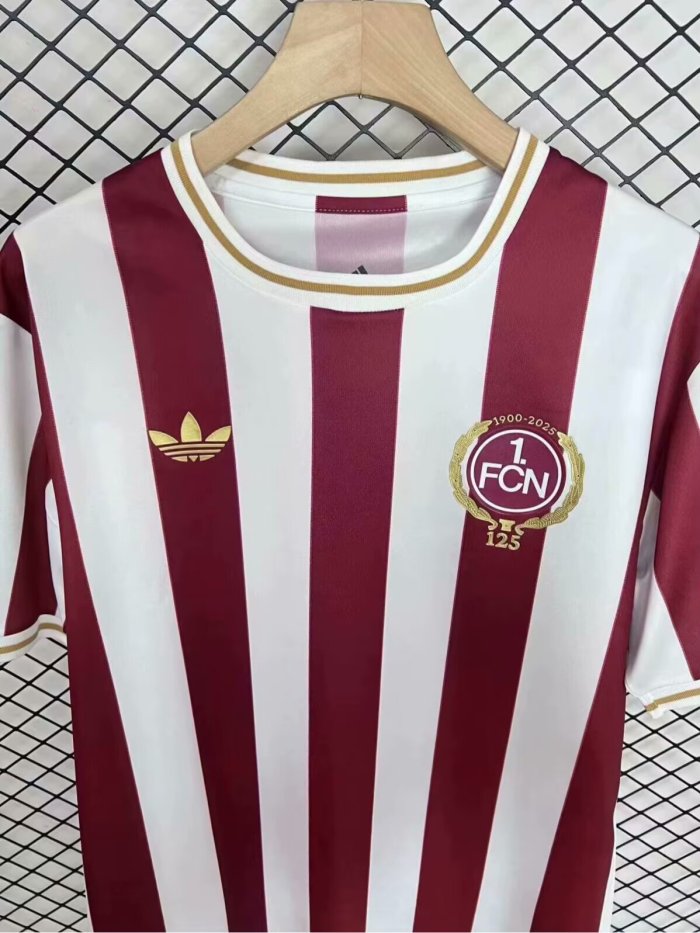 25-26 Nurnberg 125th Anniversary Edition Fans Soccer Jersey