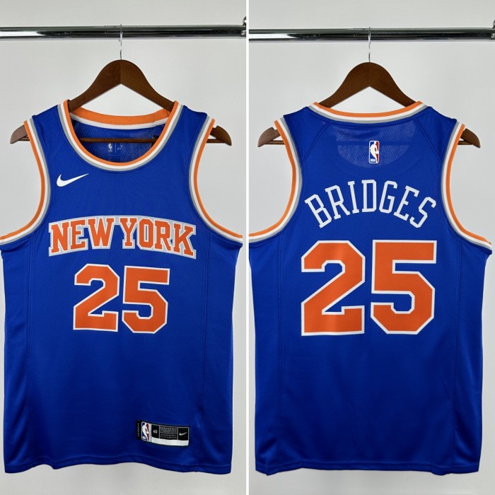 24-25 KNICKS Top Quality Hot Pressing NBA Jersey