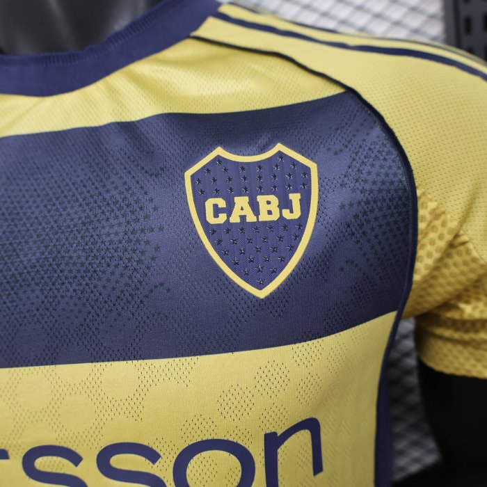 25-26 Boca Juniors Away Player Version Soccer Jersey
