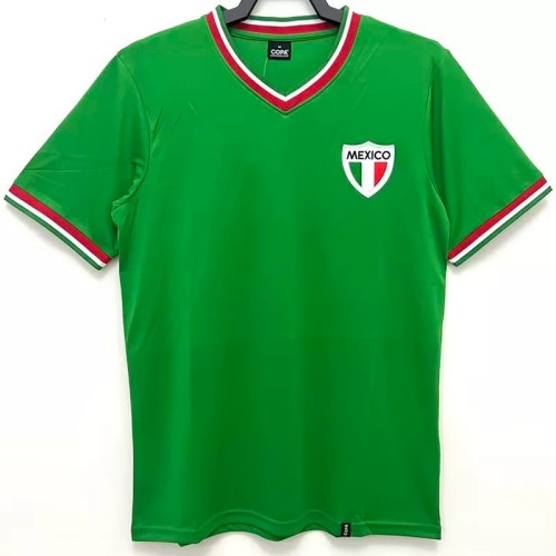 1970 Mexico Home Retro Soccer Jersey