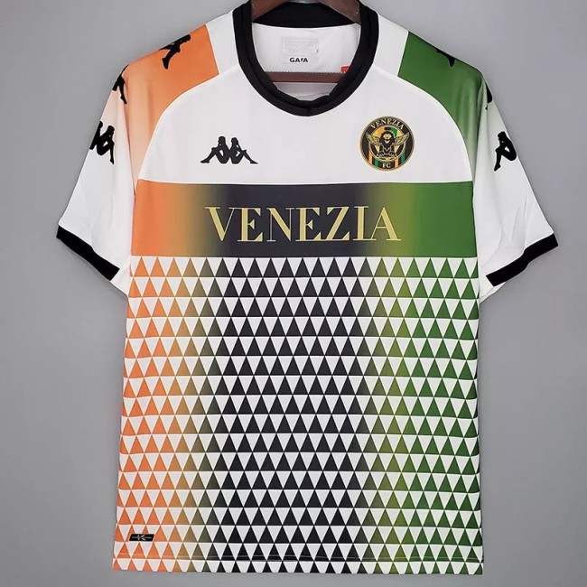 21-22 Venezia FC Away Fans Soccer Jersey