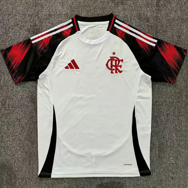 25-26 Flamengo Away Fans Soccer Jersey