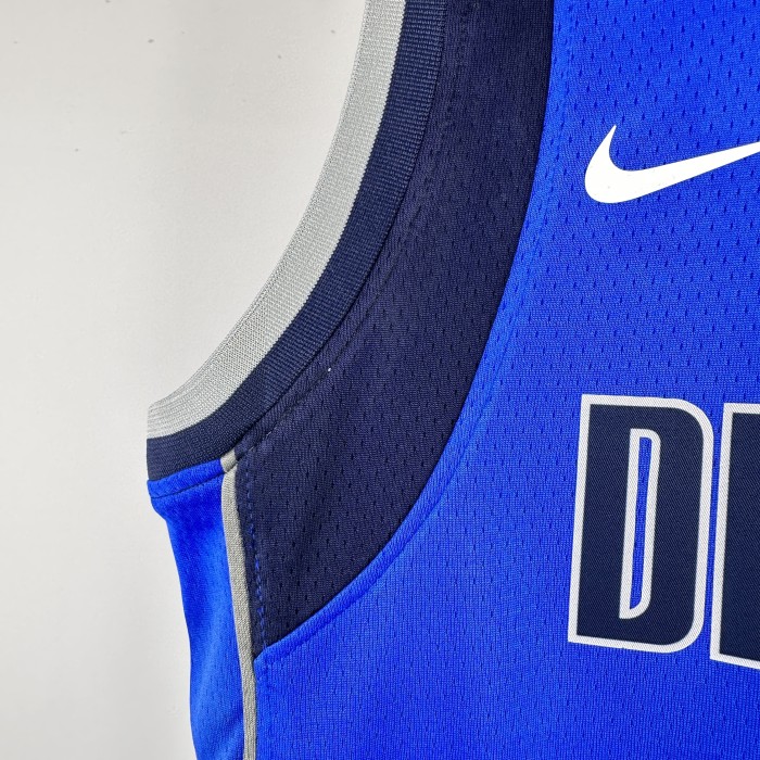 2023 Dallas Mavericks IRVING#11 Blue Top Quality Hot Pressing Kids NBA Jersey
