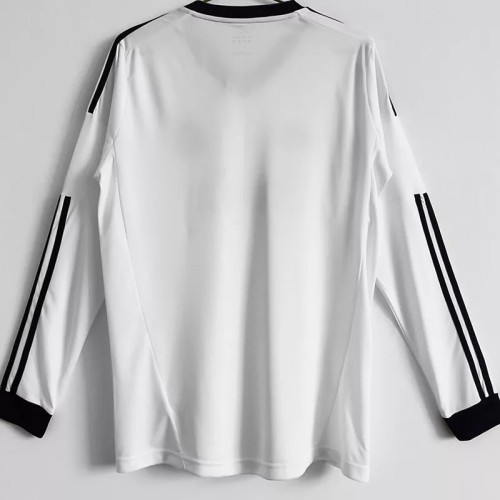 2012-2013 RMA Home Long Sleeve Retro Soccer Jersey