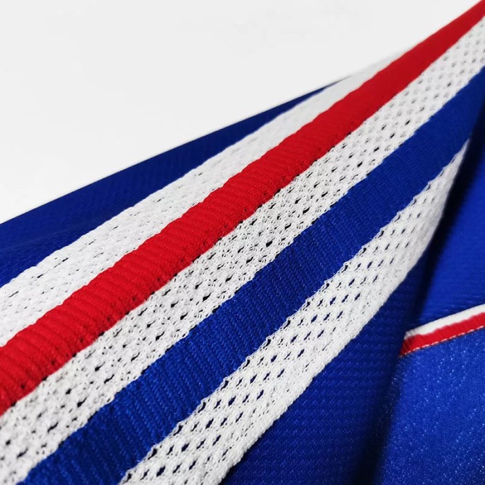 1998 France Home Blue Retro Soccer Jersey