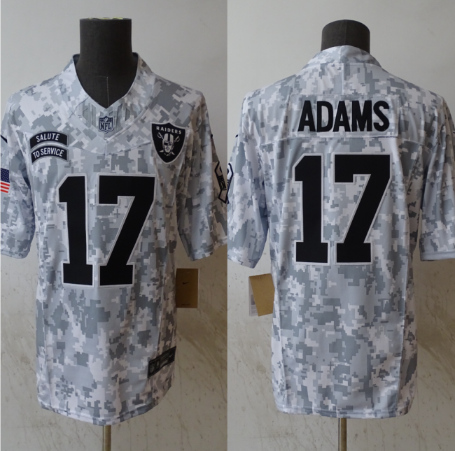 2024 NFL Las Vegas Raiders New Pattern Jersey