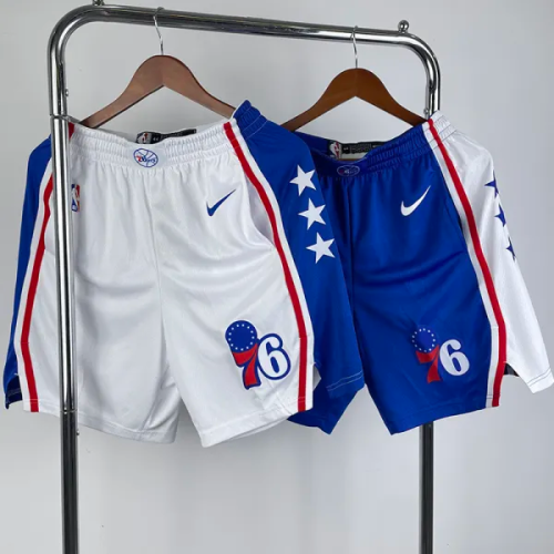 22-23 76ERS White Edition Top Quality NBA Pants