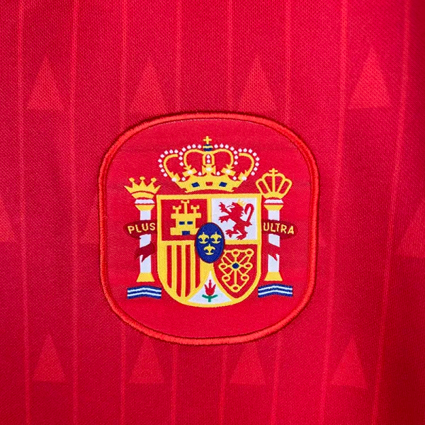 1988-1991 Spain Home Retro Soccer Jersey
