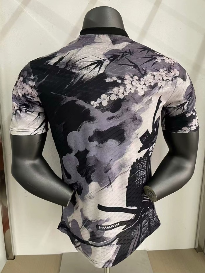 25-26 Japan Grey Black Special Edition Player Version Soccer Jersey