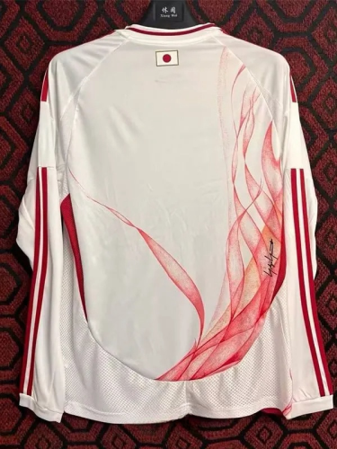 24-25 Japan Away Long Sleeve Soccer Jersey