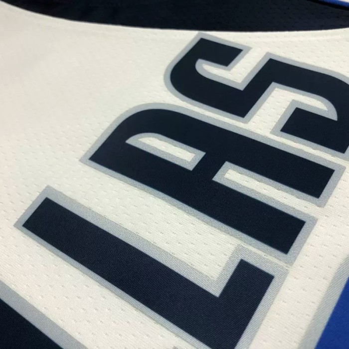 21-22 Dallas DONCIC #77 White 75th Anniversary Top Quality Hot Pressing NBA Jersey