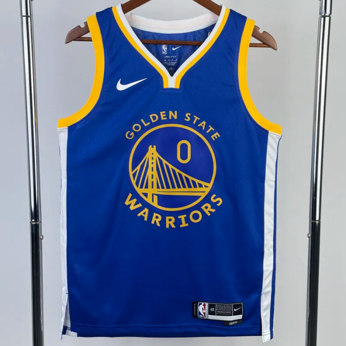 22-23 WARRIORS PAYTON II #0 Blue Top Quality Hot Pressing NBA Jersey