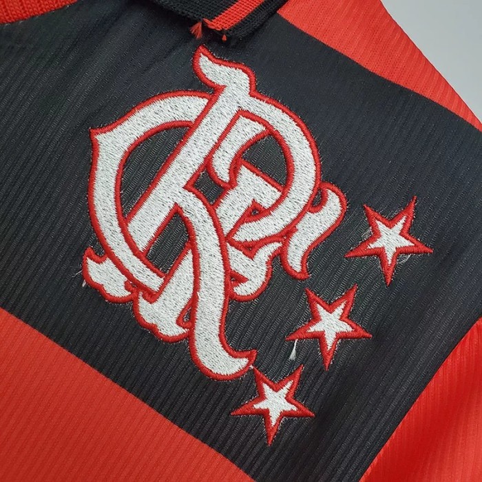 1999 Flamengo Home Retro Soccer Jersey