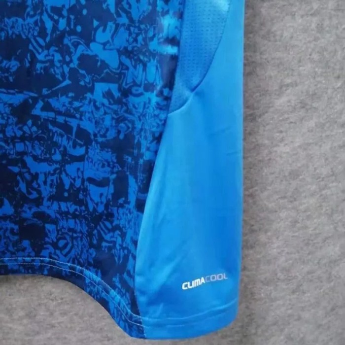 2011-2012 Marseille Away Blue Retro Soccer Jersey