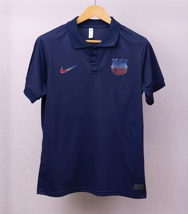 2024 BAR Blue Polo Short Sleeve