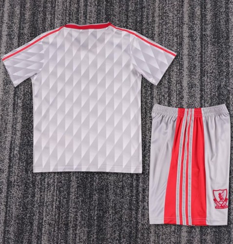 1989-1991 LIV Away Retro Kids Soccer Jersey