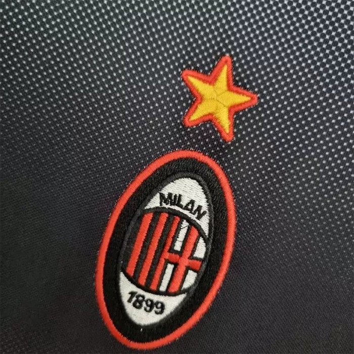 1996-1997 ACM Black Red Retro Training Shirts
