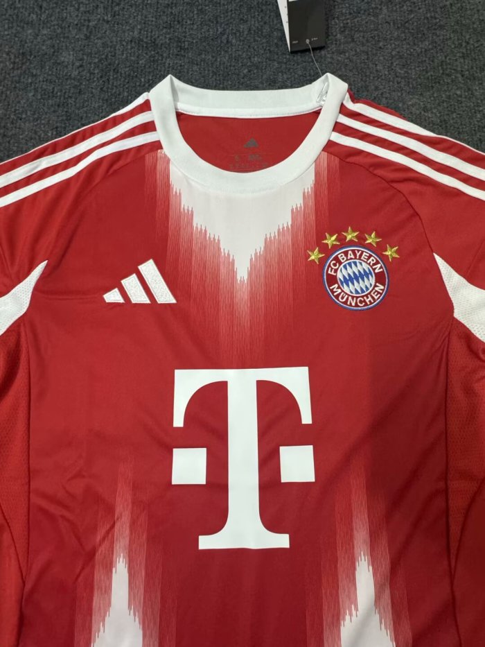 25-26 Bayern Home Fans Soccer Jersey