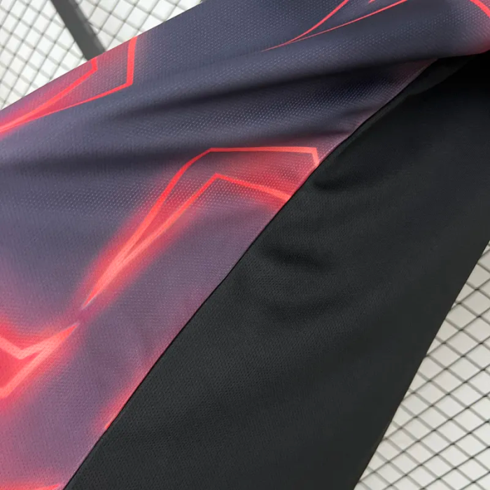 25-26 Bilbao Black Red Training shirts