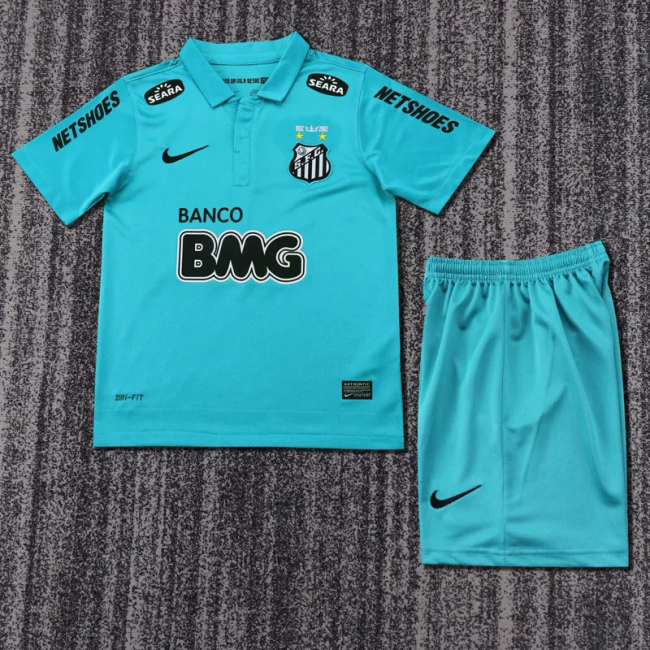 2012-2013 Santos FC Third Kids Retro Soccer Jersey
