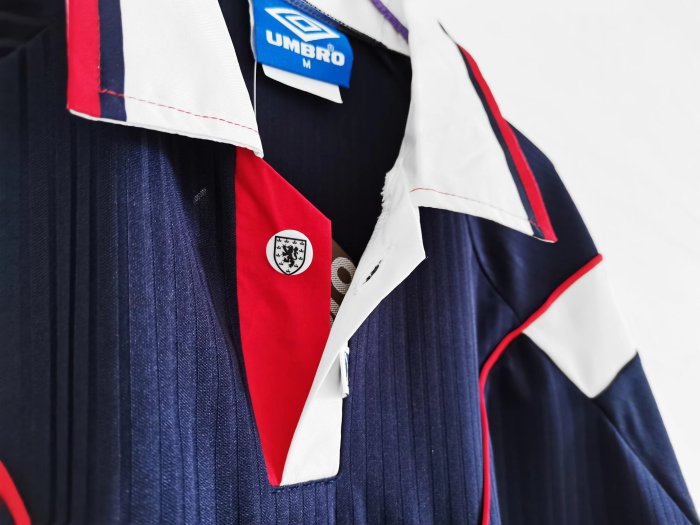 1996-1998 Scotland Home Retro Soccer Jersey