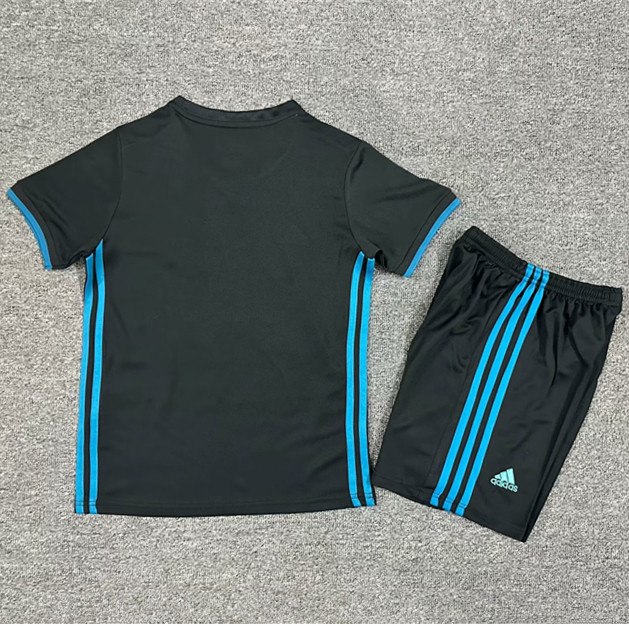 2017-2018 RMA Away Retro Kids Soccer Jersey