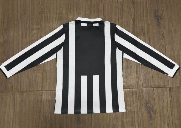 1995-1996 JUV Home Long Sleeve Retro Soccer Jersey
