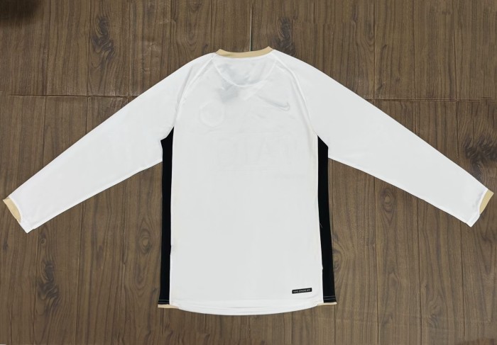 2005-2006 Man Utd Long sleeves Away Retro Soccer Jersey