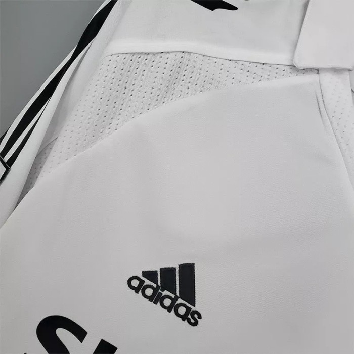 2005-2006 RMA Home Long Sleeve Retro Soccer Jersey