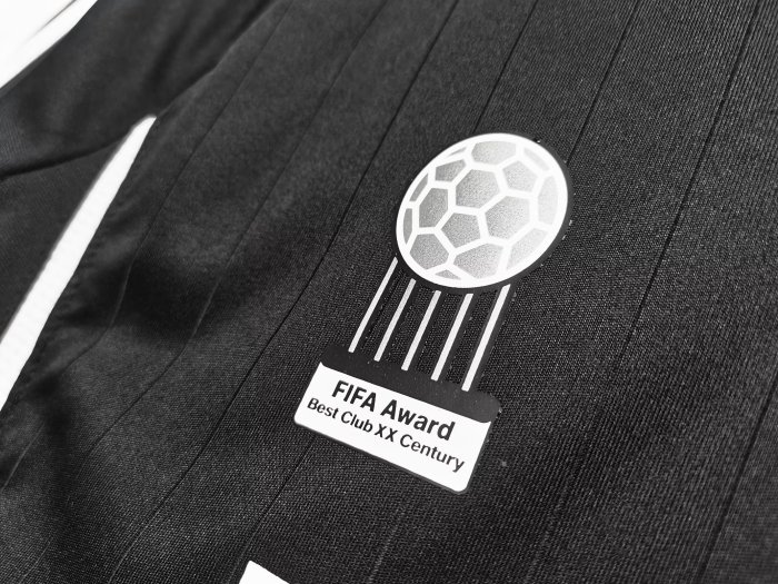 2006-2007 RMA Black Third Retro Soccer Jersey