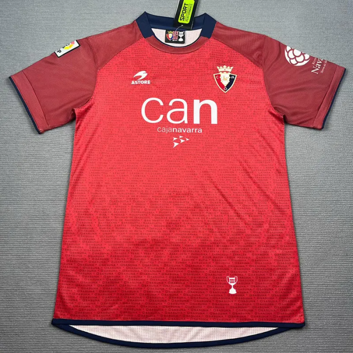 2004-2005 Osasuna Home Retro Soccer Jersey