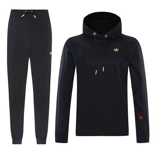 2025 AD Black Commemorative Edition Hoodie Tracksuit (卫衣套装)