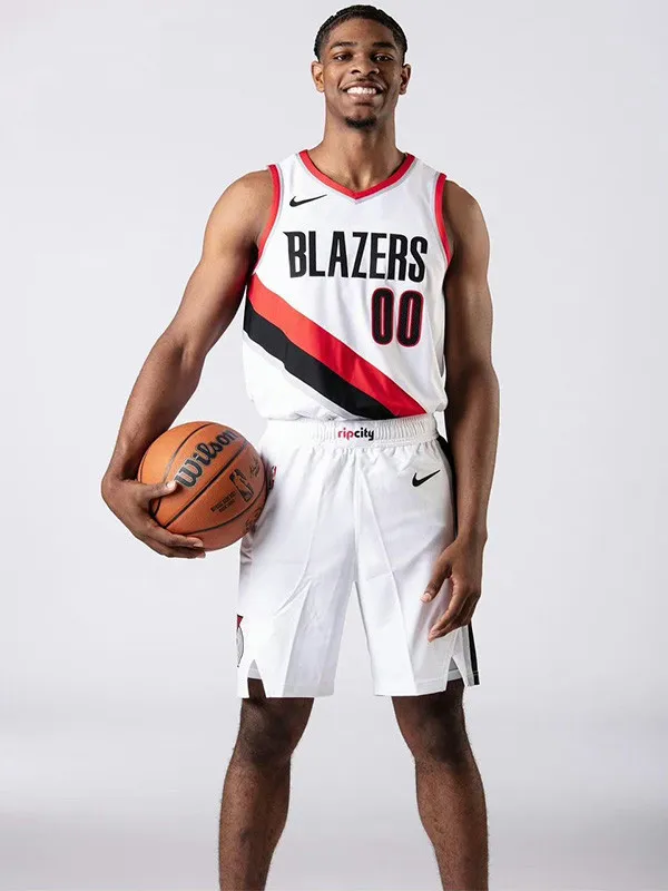 22-23 Trail Blazers HENDERSON #00 White Top Quality Hot Pressing NBA Jersey