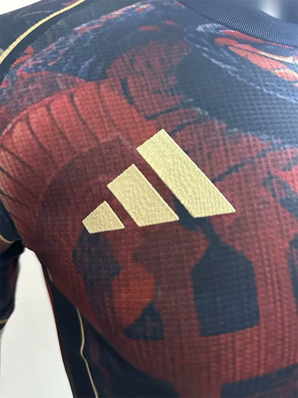 25-26 Man Utd Red Black Player Version Training shirts