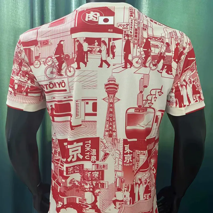 2023 Japan Special Edition Red Fans Soccer Jersey