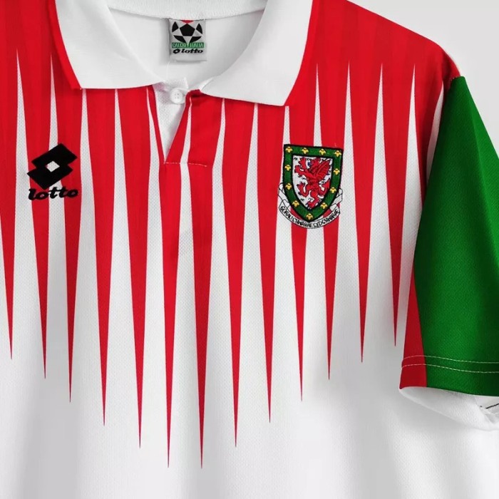 1996-1998 Wales Away Retro Soccer Jersey