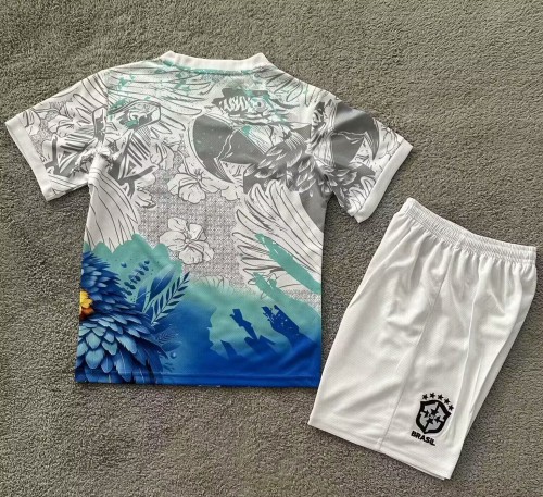 25-26 Brazil Special Edition Kids Soccer Jersey