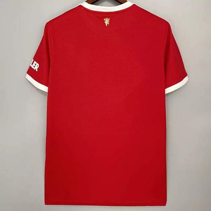 21-22 Man Utd 1:1 Home Fans Soccer Jersey