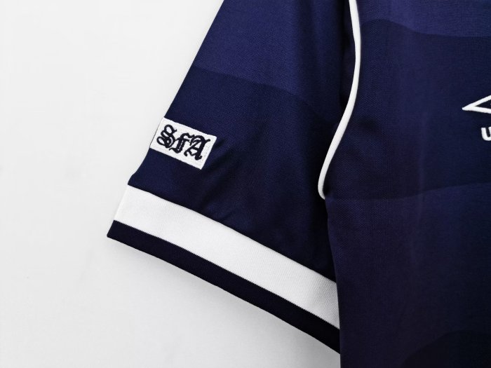 1987-1988 Scotland Home Retro Soccer Jersey
