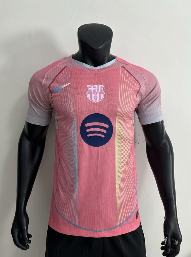 25-26 BAR Pink Special Edition Player Version Soccer Jersey