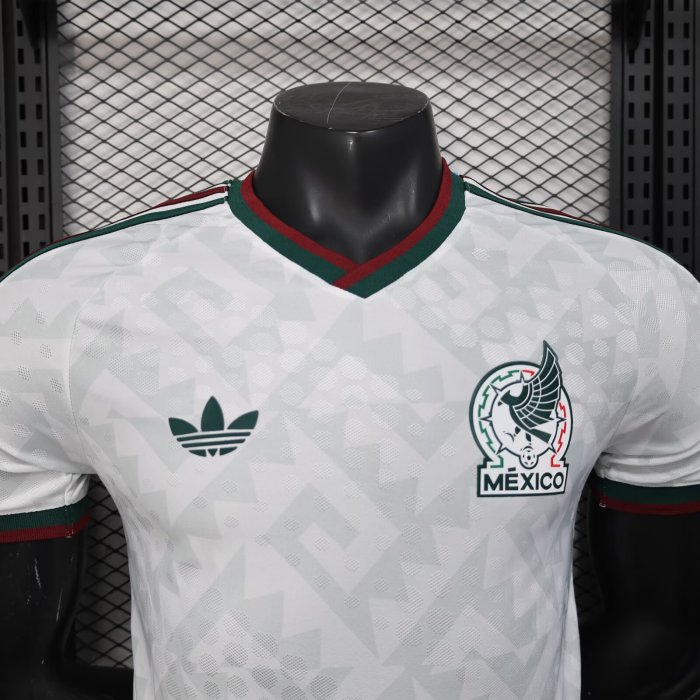 5-26 Mexico White Special Edition Player Version Soccer Jersey