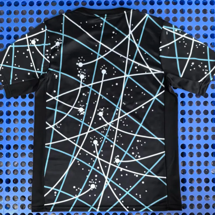 25-26 INT Blue Black Training shirts