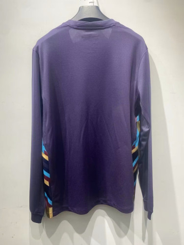 2024 Englande Europe Cup Away Fans Version Long sleeves Soccer Jersey